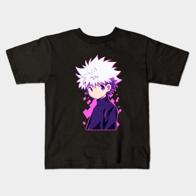 killua Kids T-Shirt by fancy ghost